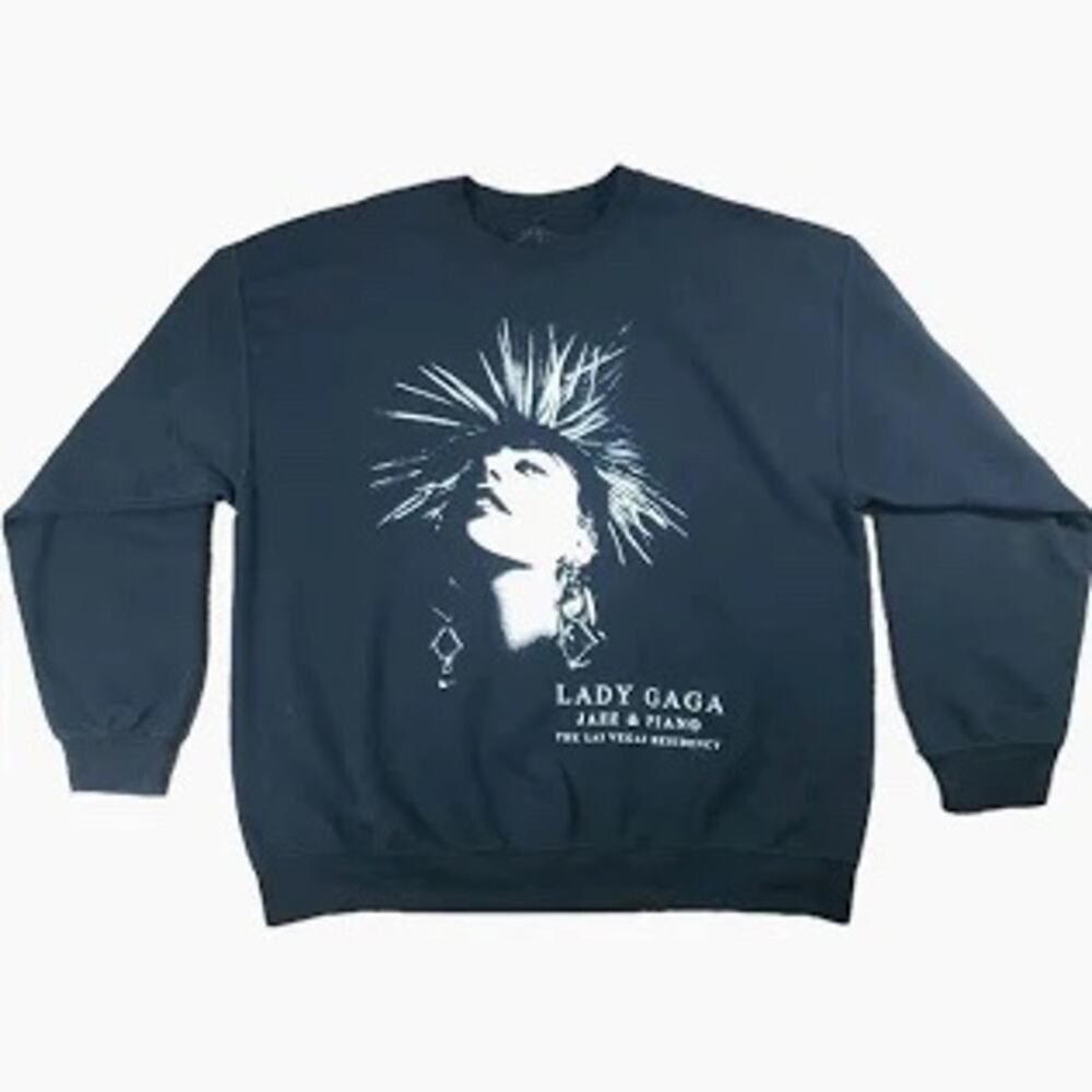 Lady Gaga Jazz and Piano Residency Sweatshirt 2022 Las Vegas Park MGM Medium